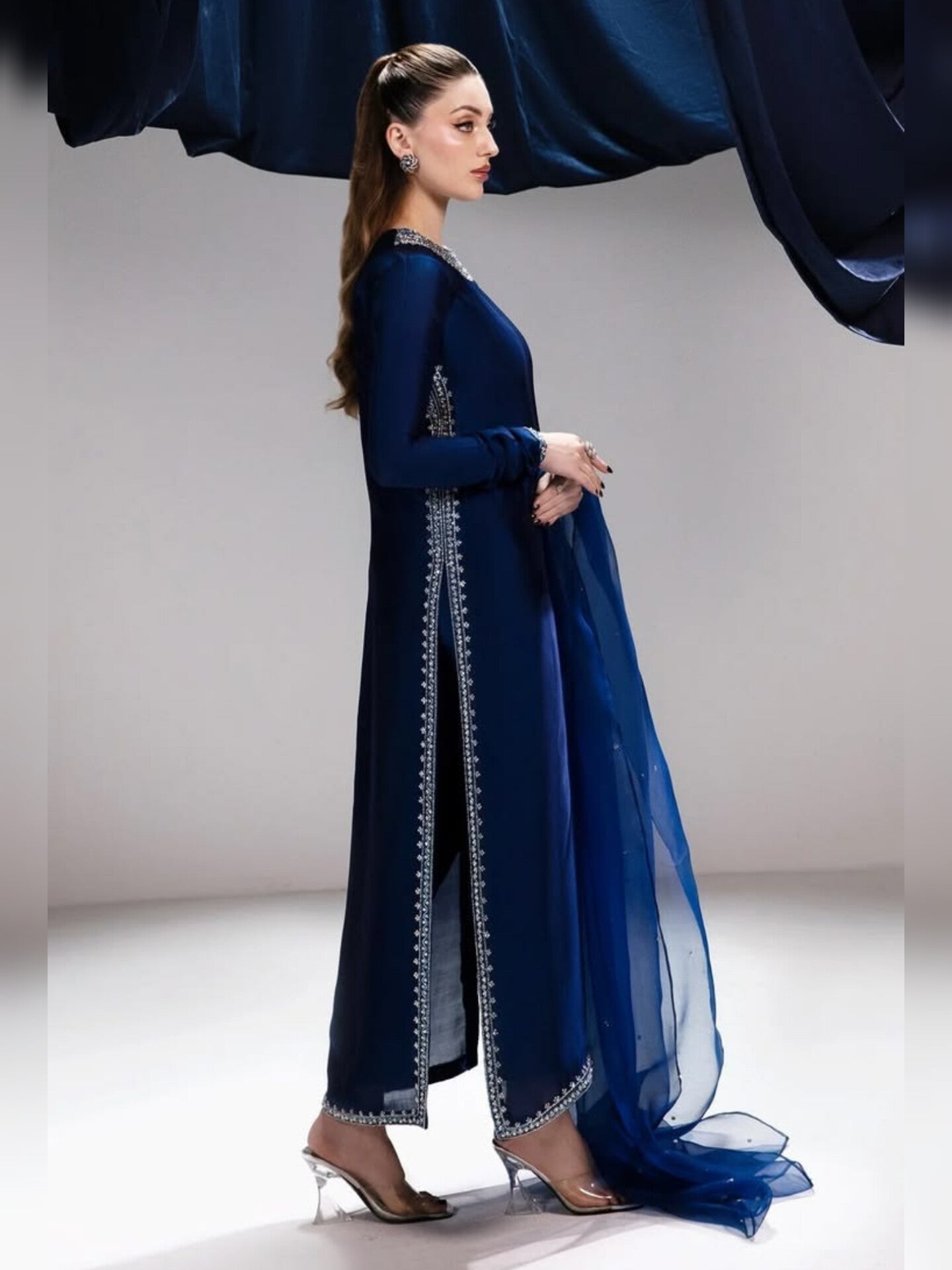 Navy Blue wedora