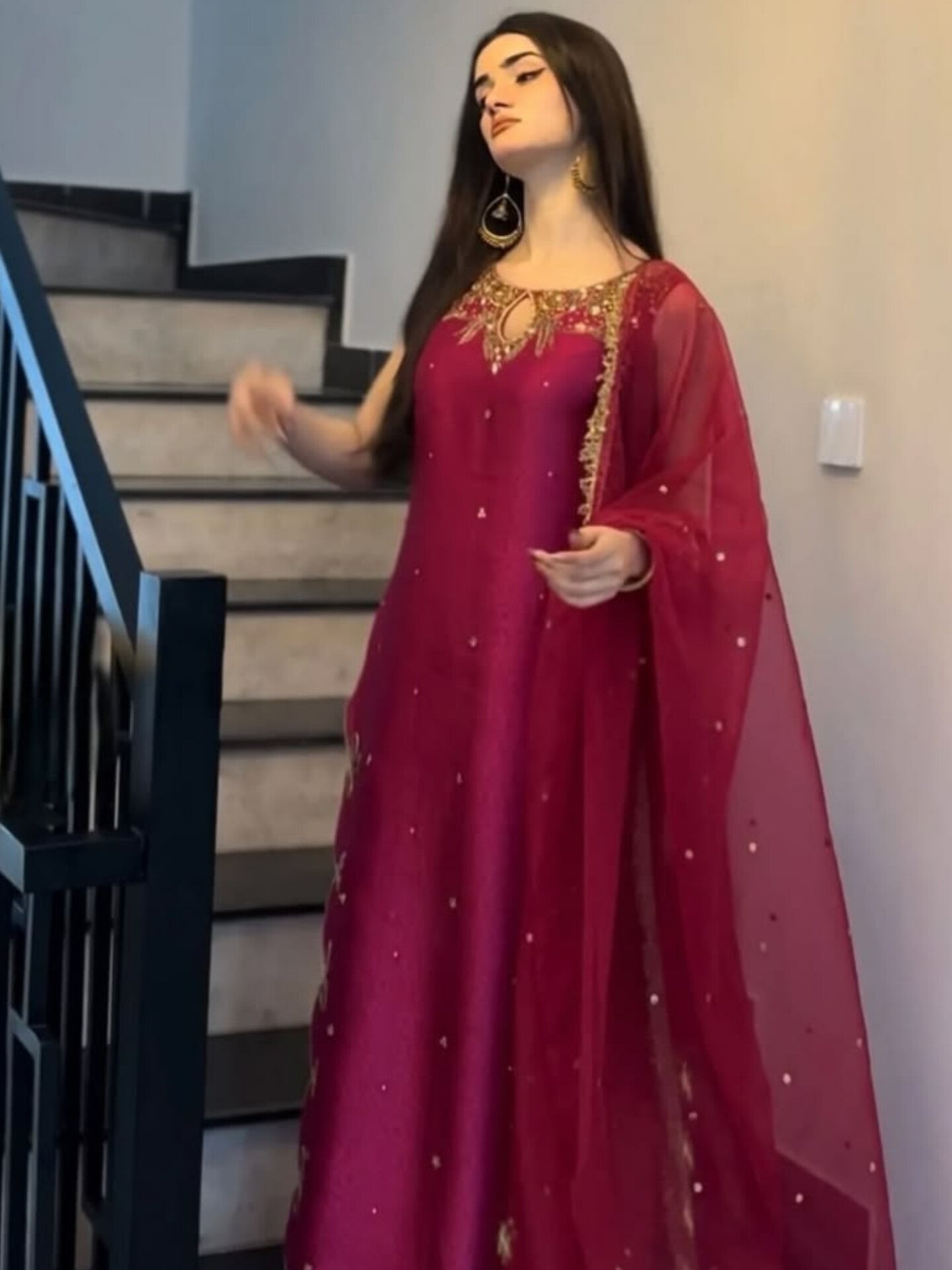 Pink wedora