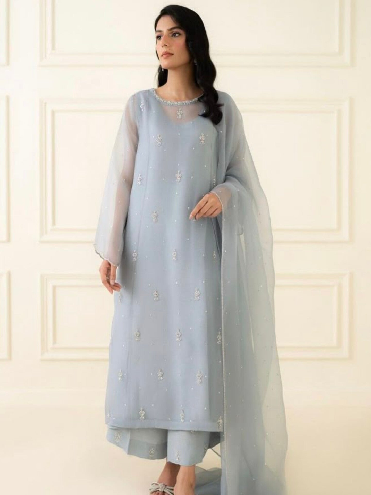 Ice blue wedora