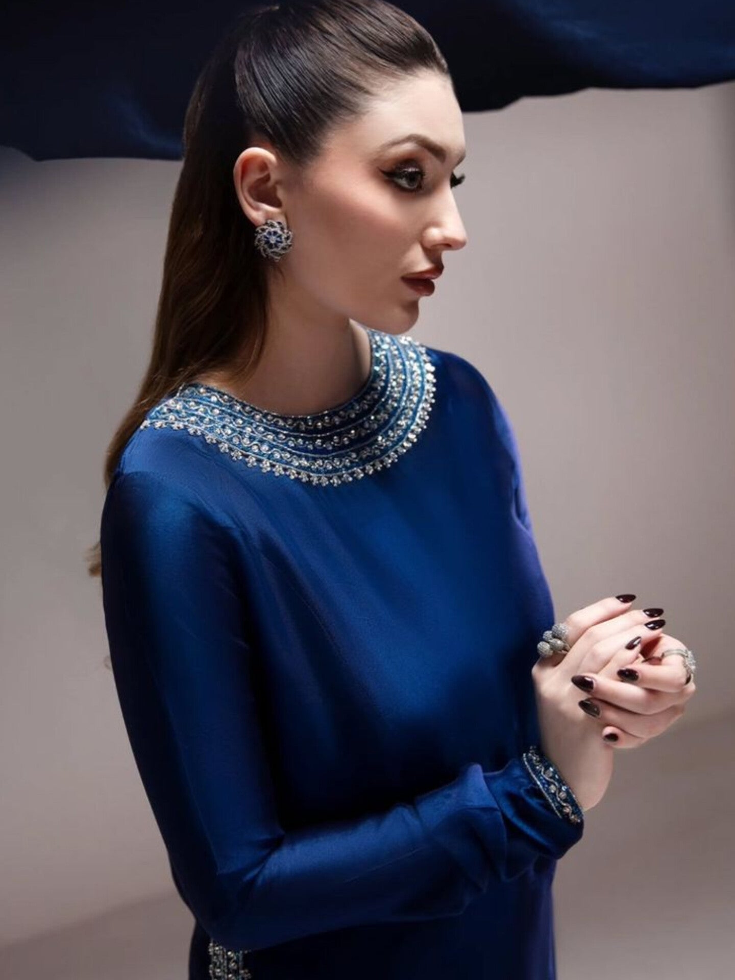 Navy Blue wedora